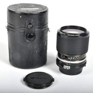 Vintage Nikon Nikkor 43 - 86mm F3.  5 Ai Zoom Camera Lens W/ Caps & Case