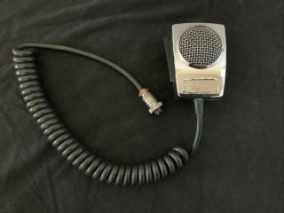 Vintage Astatic D104 - M6 " Minuteman I Cb Hand Microphone With Cable & Plug