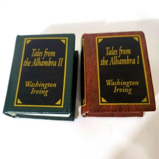 Del Prado Miniature Book Classics Tales From The Alhambra I & Ii Washington