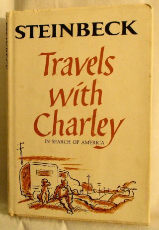 Travels With Charley In Search Of America By J.  Steinbeck 1962 Hb 1st Ed.  - 3518
