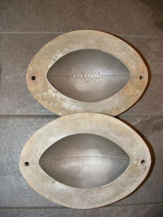 Vintage Aluminum Football Concrete Mold Form