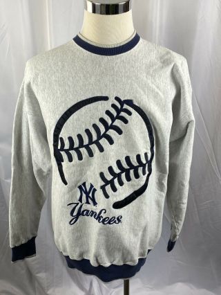 Vintage York Yankees Embroidered Sweatshirt 80’s Legends Athletics