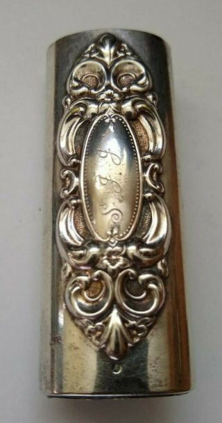Vintage Towle EP Silver Plate Lighter Cover Case Sleeve - 2