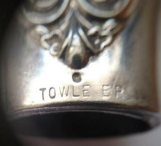 Vintage Towle EP Silver Plate Lighter Cover Case Sleeve - 3