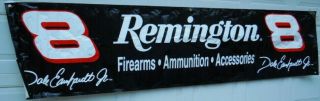 Dale Earnhardt Jr.  8 Remington Banner Man Cave,  Garage