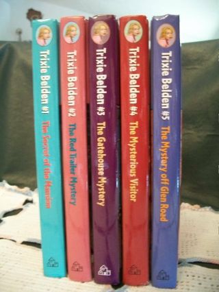 Trixie Belden Mysteries 1 Through 5 (newer Glossy Series)