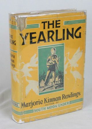 Marjorie Kinnan Rawlings The Yearling 1938 True 1st Ed W/dj