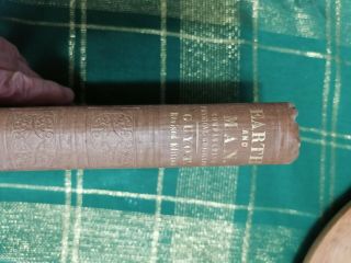 Earth And Man Physical Geography Book Arnold Guyot 1853 W/ Maps English Translat