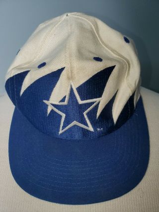 Vintage Dallas Cowboys Proline Authentic Logo Sharktooth Athletic Hat Snapback