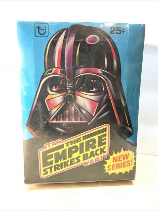 Vintage - 1980 - Topps - Empire Strikes Back - Series 2 - Empty Wax Display Box