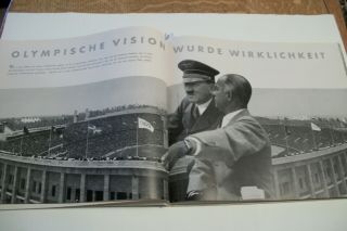 1936 Berlin Olympic Games Book Olympische Spiele Berlin 1936 With Jessie Owens