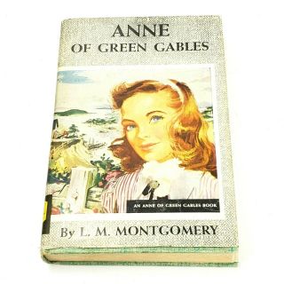 Anne Of Green Gable Book By L.  M.  Montgomery 1935 Edition Hc Grosset & Dunlap