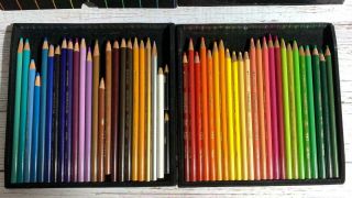 Vintage Prismacolor Premier Colored Pencils 48 in Box Coloring 3