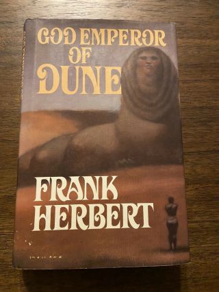 God Emperor Of Dune By Frank Herbert 1st Edition First Printing 1981