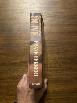 God Emperor Of Dune By Frank Herbert 1st Edition First Printing 1981 3