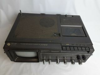 Vintage Panasonic Solid State Retro mini Tv Model TR - 5001P PLEASE READ DESCRIPT 2