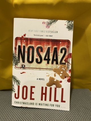 Nos4a2 By Joe Hill - Signed 1st/1st Softcover With Doodle