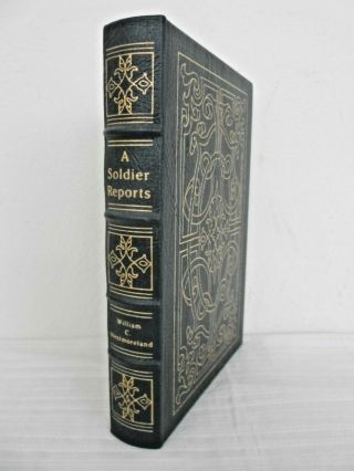 Easton Press A Soldier Reports By General William Westmoreland Leather