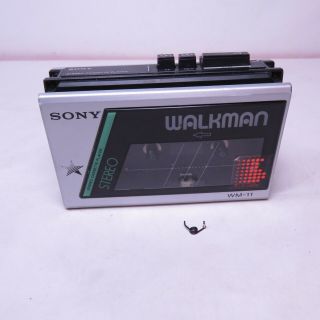 Sony Wm - 11 Vintage 1985 Cassette Player Walkman Wm - 11/22