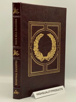 Easton Press Oedipus The King Sophocles Collector’s Limited Edition Dual Greek