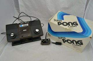 Vintage Atari Cx - 140 Pong Video Game Kh