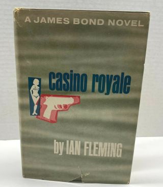 Casino Royale A James Bond Book By Ian Fleming Book Club Edition 1953 Hardcover