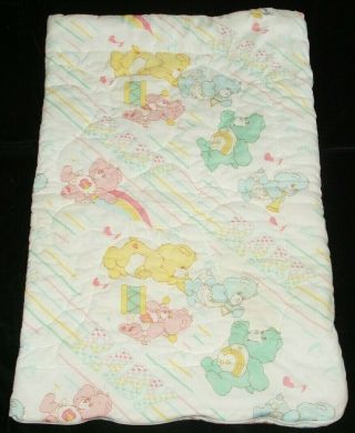 Vintage Care Bears Baby Sleeping Bag Bunting Blanket Zipper Curity