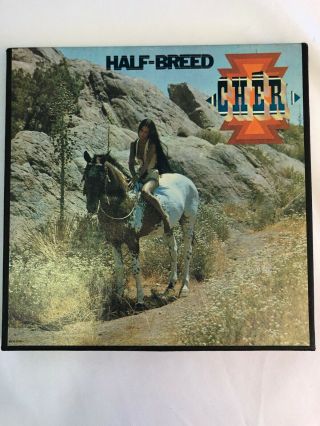 Vintage 1973 Cher Half - Breed Reel To Reel Tape,  4 Track 7 1/2 Ips Stereo