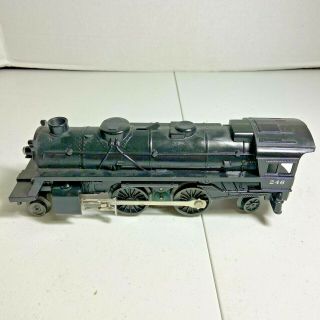 Vintage Lionel O Scale Plastic Steam Locomotive 246 2 - 4 - 2