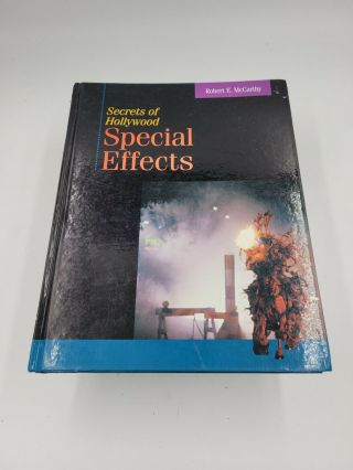 Vintage Secrets Of Hollywood Special Effects Hardcover Book Robert E.  Mccarthy