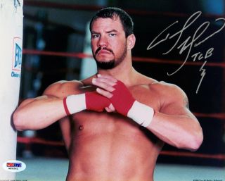 Tommy Morrison Signed Autographed Boxing 8x10 Photo Inscribed Tcb Psa/dna