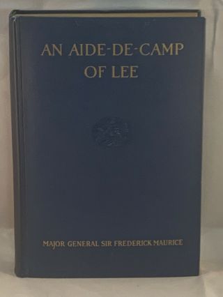 Antique An Aide - De - Camp Of Lee Major General Sir Frederick Maurice Boston,  1927