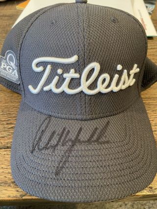 Phil Mickelson Signed Auto Autograph 2017 Pga Championship Hat
