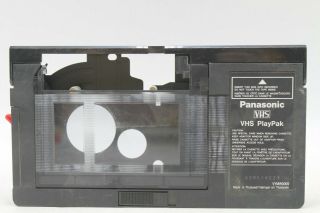Vintage Panasonic Vhs Playpak Motorized Vhs - C To Vhs Adapter