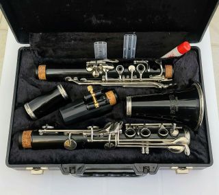 Vintage Gretsch Pathfinder Clarinet with Hard Case and Leather Ligature 2