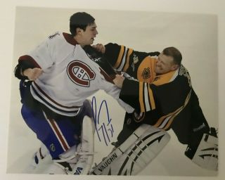 Carey Price Montreal Canadiens Autographed Signed 8x10 Photo (b)