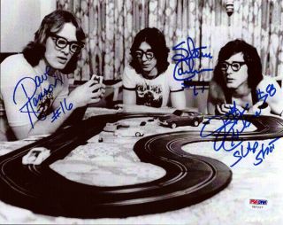 Hanson Brothers Autographed Signed 8x10 Photo Chiefs Slap Shot Psa/dna 72664