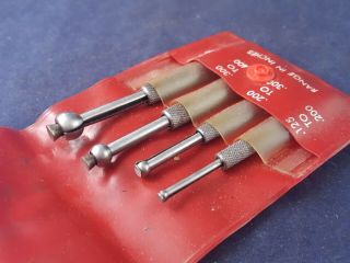 Vintage Starrett No.  S 829 E Small Hole Gages