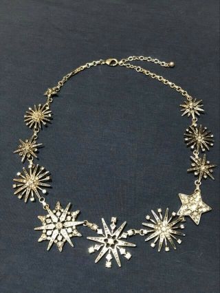 Statement Jewellery Art Deco Vintage Style Shining Star Necklace
