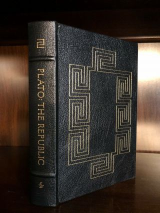 Plato: The Republic Translated Out Of Greek By Benjamin Jowett 1980 Leather