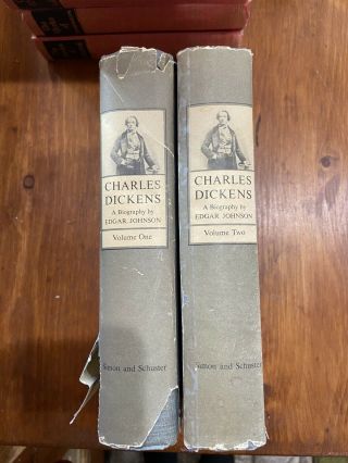 Charles Dickens: His Tragedy And Triumph - A Biography By Edgar Johnson - 1952
