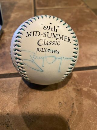 Tony Gwynn 1998 All Star Game Autographed Commemorative Ball