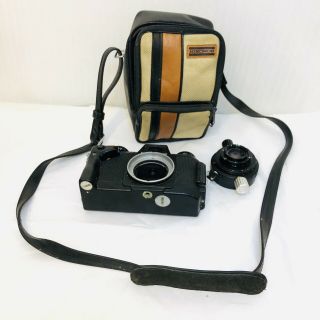 Vtg Nikonos Iv - A Underwater Camera Bag And Lens Project Piece Rough