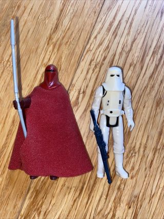 Vintage Star Wars Figure Rotj Imperial Guard,  Hoth Stormtrooper Snowtrooper