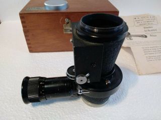 Vintage Wood Box of Telescope Parts - Ernest Leitz Wetzlar Germany 3