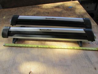 Barrecrafters Ski Rack Vintage Kit With Key,  Suptle Rubbers