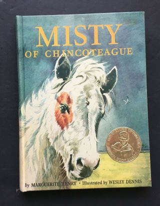 Misty Of Chincoteague Signed By Marguerite Henry And Beebe Ranch,  Real Misty