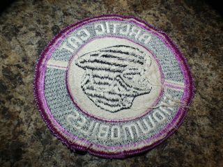 ARCTIC CAT SNOWMOBILES - RARE Vintage Embroidered Sew - On 6” Purple/Black Patch 2