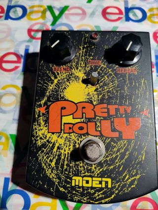 Vintage Moen Mo - Pd Pretty Dolly Analog Delay Guitar Effect Pedal
