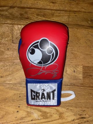 Floyd Mayweather Jr Signed Autographed Grant Boxing Glove Tmt